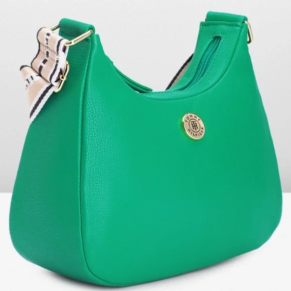 NWT Tommy Hilfiger Women Solid Sling Bag - Picture 2 of 10